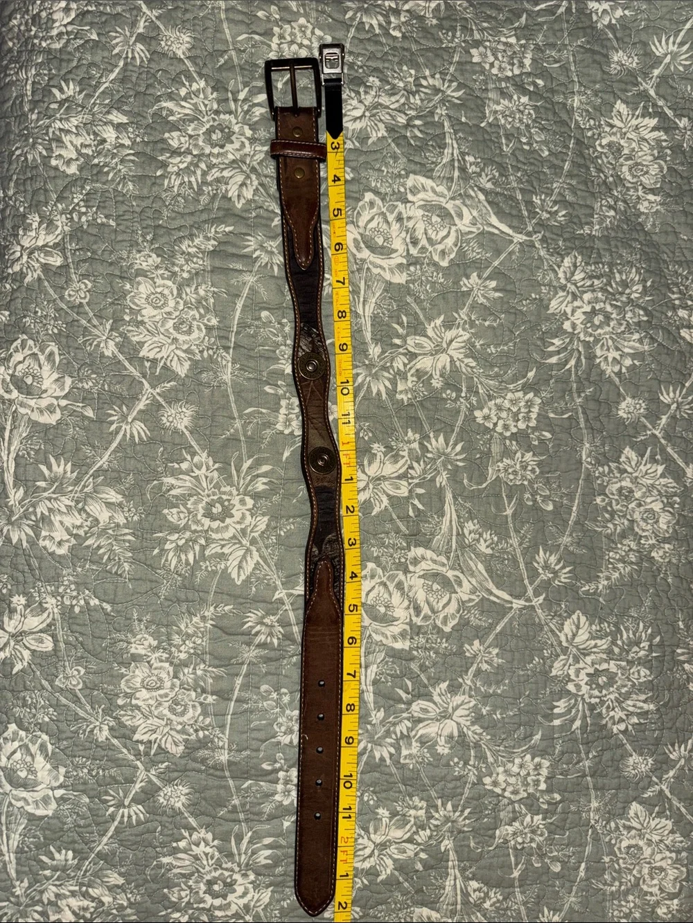 Nocona Brown and Realtree Kids Leather Belt